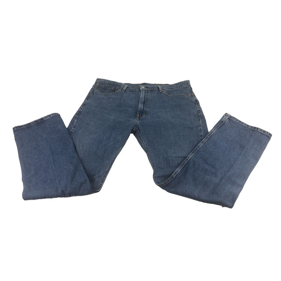 Levi's Other - Levi's 505 Men's Jeans 40 x 32 Regular Fit Straight Leg Y2K Blue Denim Stonewash
